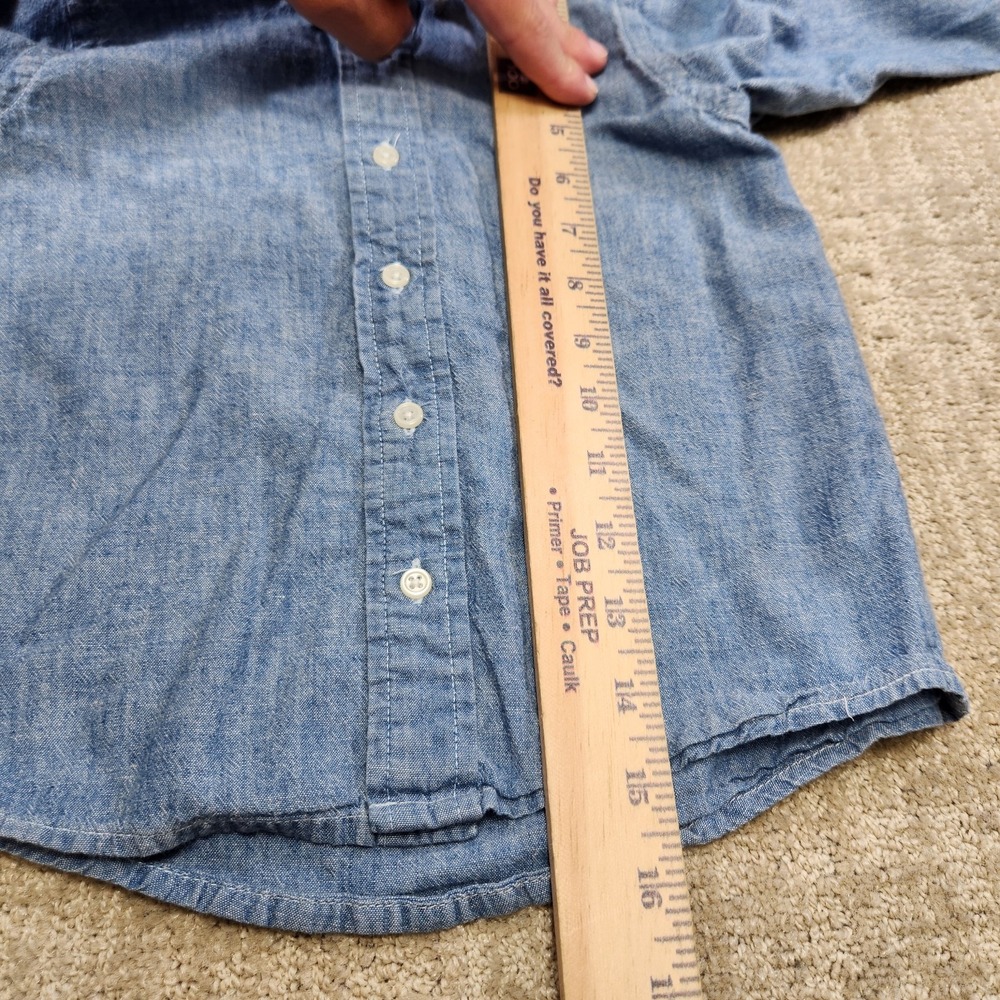 Vintage Polo Ralph Lauren Jeans Shirt Baby Infant 18-24 Months Chambray Denim - Picture 5 of 8